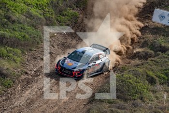 2018-06-10 - Thierry Neuville e il navigatore Nicolas Gilsoul su Hyundai i20 Coupe WRC alla PS18 - RALLY ITALIA SARDEGNA WRC - RALLY - MOTORS